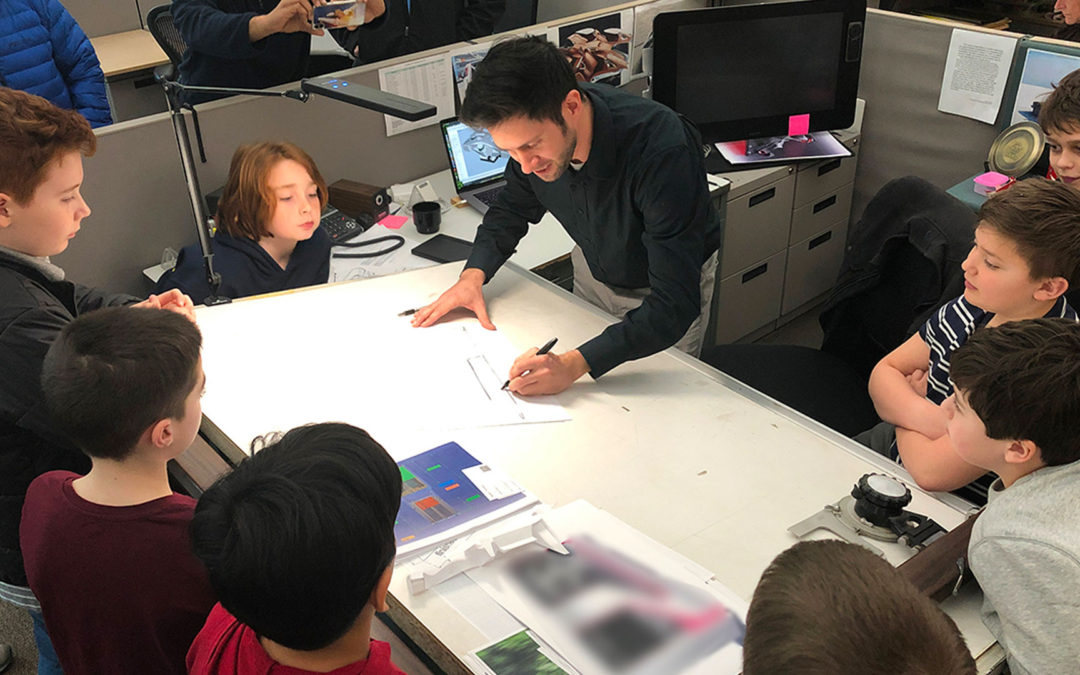 SF shares their passion for Industrial Design with Scouts