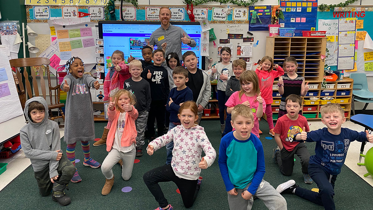 SF’s Innovation Strategy Manager Shares Industrial Design with 1st Graders