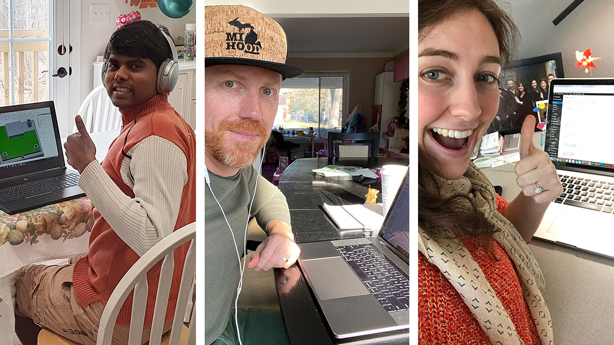 Healthy and Working Virtually! COVID-19 Update