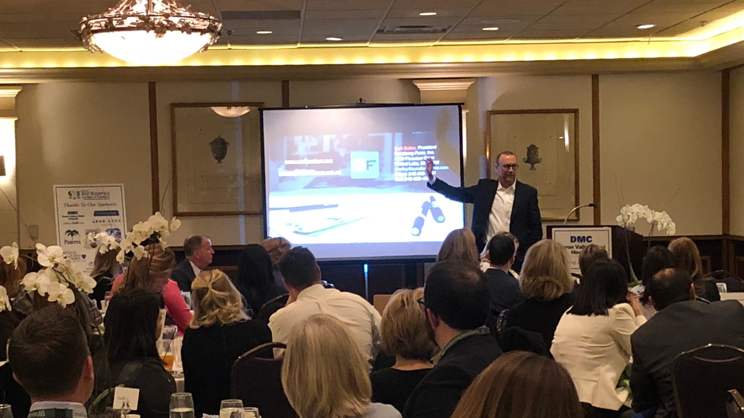 Curt Invited as Keynote Speaker to Greater West Bloomfield Chamber of Commerce