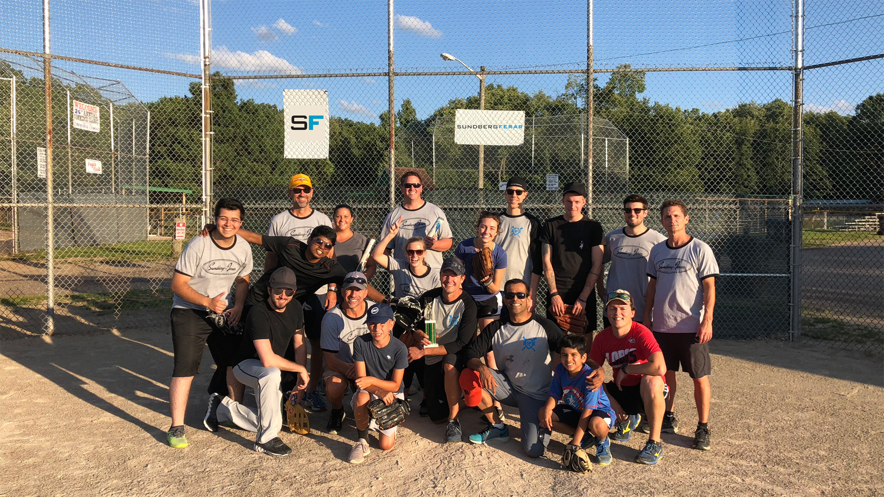 Team Thimm Wins Sundberg-Ferar Summer Softball Game!