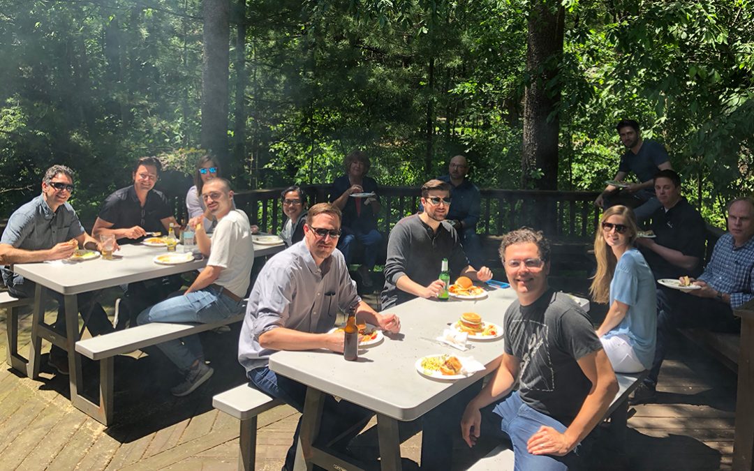 The SF Team Soaks Up Sun with a Spring BBQ