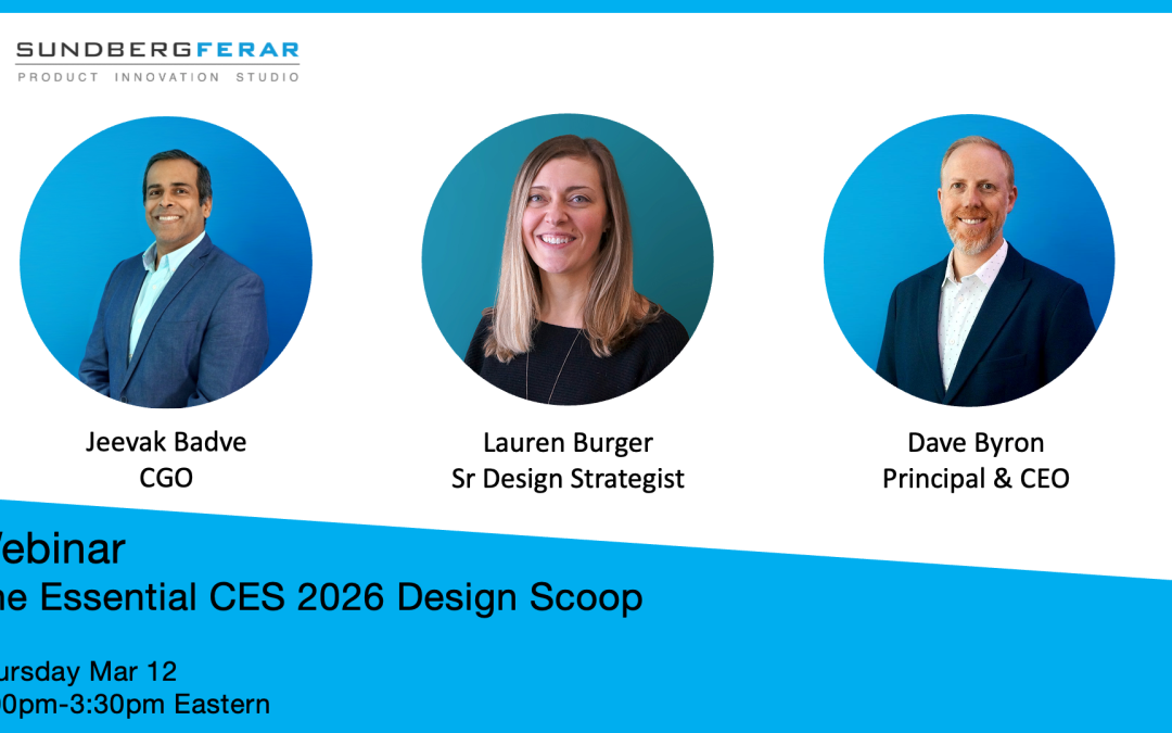 You’re invited to a webinar on “The Essential CES 2026 Design Scoop”