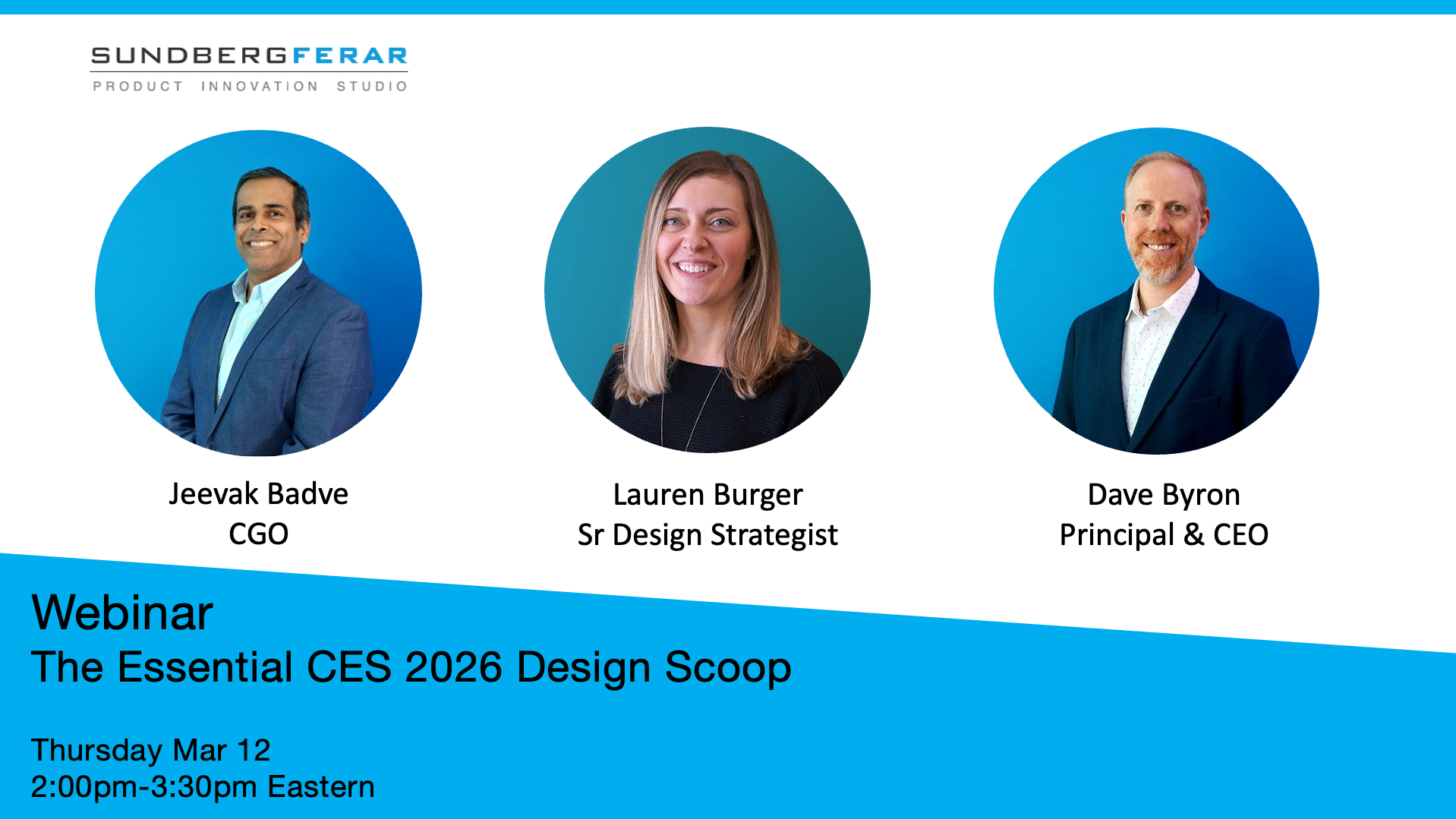 You’re invited to a webinar on “The Essential CES 2026 Design Scoop”