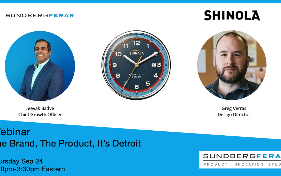 You’re invited to a webinar on “Beyond Telling Time: How Design, Craft, and Story Create Products People Want to Own”